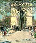 Arch Prints - Washington Arch, Spring by Childe Hassam