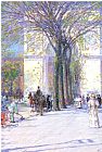 Childe Hassam Washington Triumphal Arch in Spring