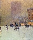 Childe Prints - Winter Afternoon in New York by Childe Hassam