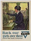 Clarence F Underwood World War I YWCA poster