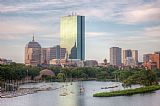 Clarence Holmes Boston Skyline I