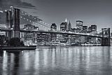 Clarence Holmes Prints - Brooklyn Bridge Twilight II by Clarence Holmes
