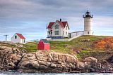 Clarence Holmes Cape Neddick Nubble Lighthouse I