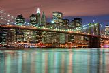 Clarence Holmes Prints - Manhattan Night Skyline III by Clarence Holmes