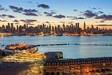 Clarence Holmes Prints - New York City Skyline Morning Twilight VIII by Clarence Holmes