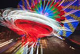 Clarence Holmes State Fair Rides at Night IV