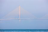 Clarence Holmes Sunshine Skyway Bridge in Fog I