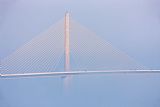 Clarence Holmes Sunshine Skyway Bridge in Fog II