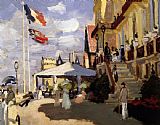 Claude Monet The Hotel Des Roches Noires At Trouville