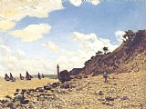 Claude Monet Beach at Honlfeux