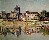 Claude Monet By the River at Vernon