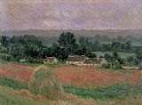 Waterlilies at Giverny Prints - Haystack at Giverny by Claude Monet