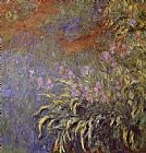 Claude Monet Iris In Pond