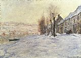 Claude Monet Lavacourt under Snow