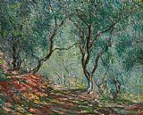 Impressionist Prints - Olive Trees in the Moreno Garden by Claude Monet