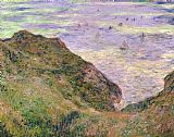 Claude Monet On The Cliff At Pourville