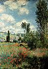 Claude Monet Path through the Poppies