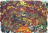 Claude Monet Path Under The Rose Trellises Giverny