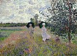 Claude Monet Promenade near Argenteuil