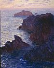 Claude Monet Rocks at Bell Ile Port Domois