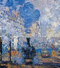 Claude Monet Saint Lazare Station