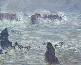 Claude Monet Storm off the Coast of Belle Ile