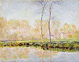 Claude Monet The Banks of the River Epte at Giverny