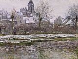 Claude Monet The Church at Vetheuil under Snow