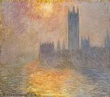 Claude Monet The Houses of Parliament at Sunset
