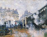 Claude Monet The Pont de lEurope Gare Saint Lazare