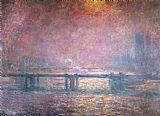 Claude Monet The Thames at Charing Cross