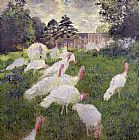 Claude Monet The Turkeys at the Chateau de Rottembourg
