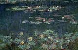 Claude Monet Waterlilies Green Reflections