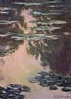 Claude Monet Waterlilies with Weeping Willows