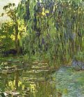 Claude Monet Weeping Willows The Waterlily Pond At Giverny