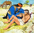 Compassion Prints - The Good Samaritan by Clive Uptton