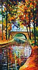 Leonid Afremov Delightful Park