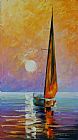 Leonid Afremov Gold Sail