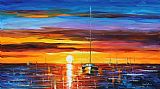 Leonid Afremov Hot Sunrise