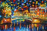 Leonid Afremov Magical Bridge