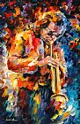 Leonid Afremov Miles Davis
