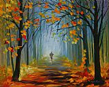 Leonid Afremov Morning Fog