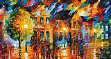 Leonid Afremov Old Street