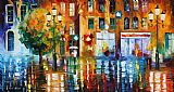 Leonid Afremov Rainy City