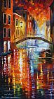 Leonid Afremov The Canals Of Venice