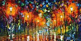 Leonid Afremov The Scent Of The Rain