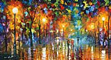 Leonid Afremov Unexpected Meeting