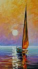 Leonid Afremov Gold Sail