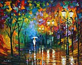 Leonid Afremov Late Stroll