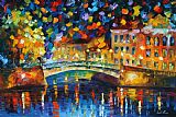 Leonid Afremov Magical Bridge